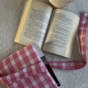 Housse de livre à nouer